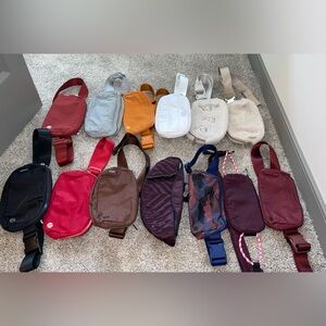 Lululemon belt bag Fanny pack lot